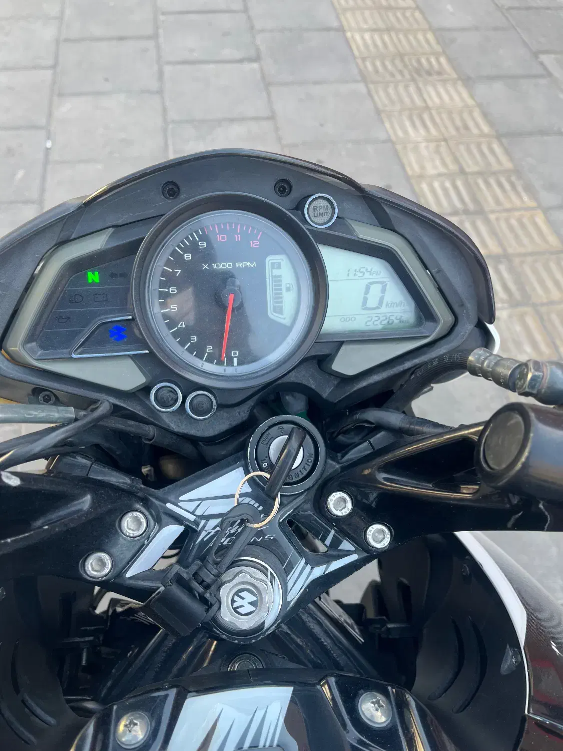 Ns150 تمیز|موتورسیکلت|تهران, مینای جنوبی|دیوار