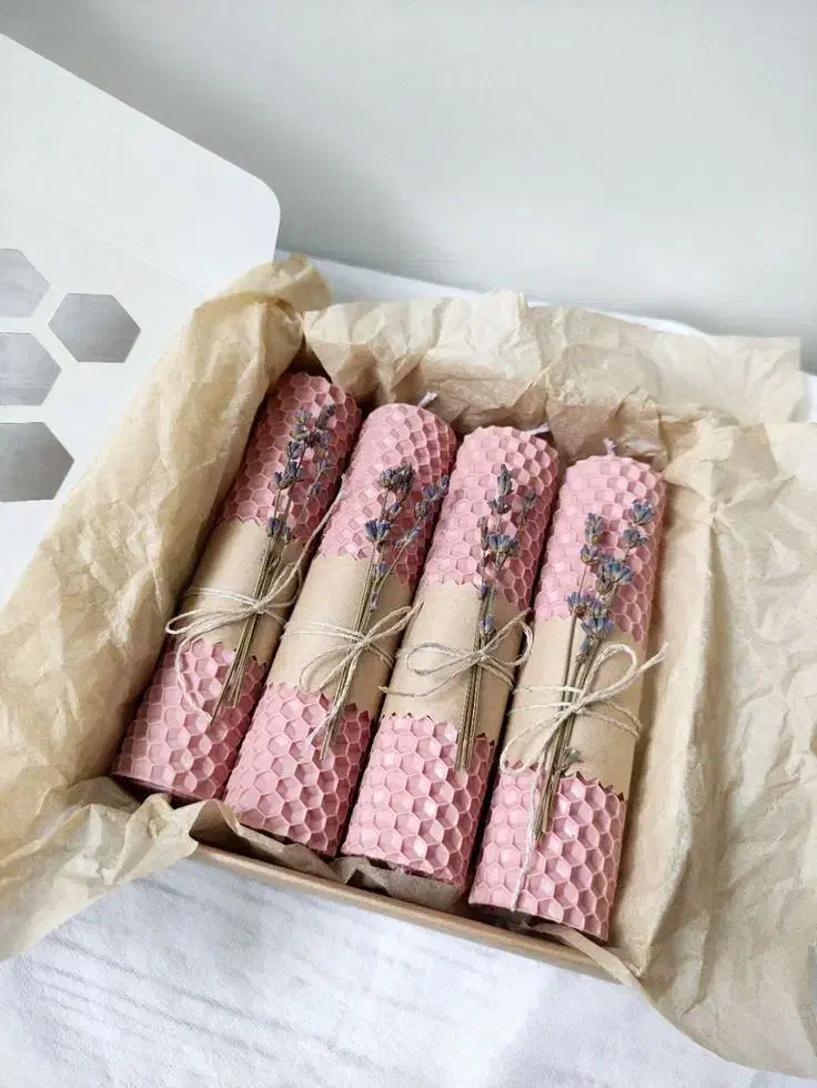 شمع های ژورنالی دستساز معطر(تک و عمده)|صنایع دستی و سایر لوازم تزئینی|رشت, بازار|دیوار