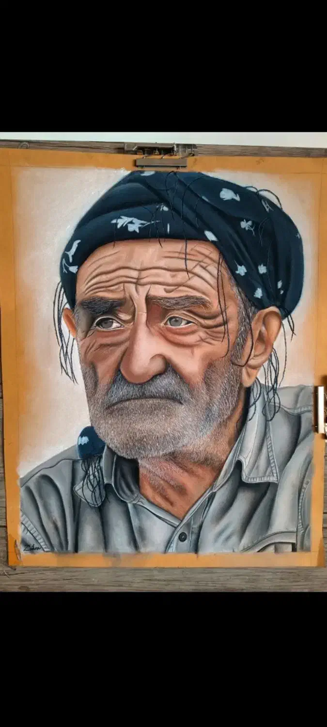 طراحی چهره ، نقاشی|تابلو، نقاشی، عکس|گنبد کاووس, |دیوار