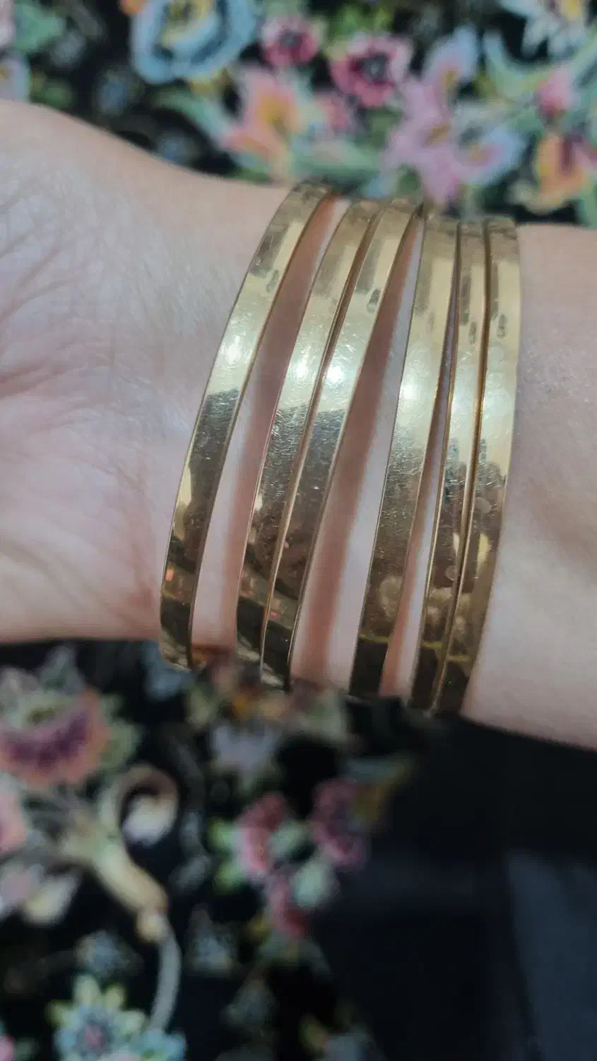 ۶ تا النگو آینه ای سایز ۲ بزرگ|جواهرات|ورامین, ورامین|دیوار