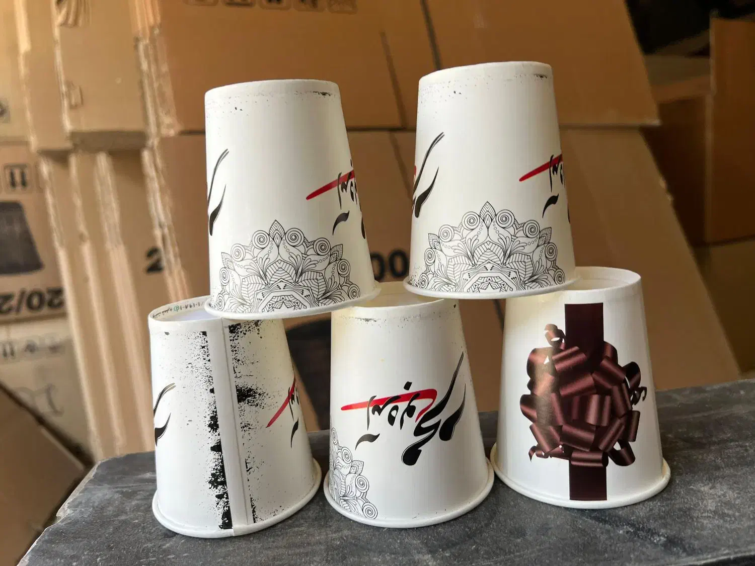 لیوان کاغذی 50عددی سایز 220|ظروف نگهدارنده، پلاستیکی، یک‌بارمصرف|کرج, شهرک بنفشه|دیوار