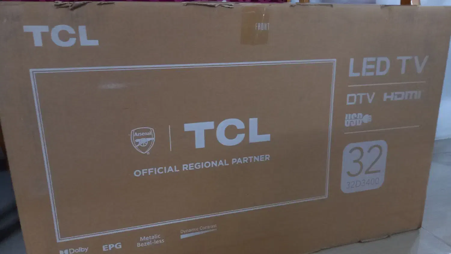 تلوزیون ۳۲ اینچ TCL آکبند|تلویزیون و پروژکتور|بابل, |دیوار