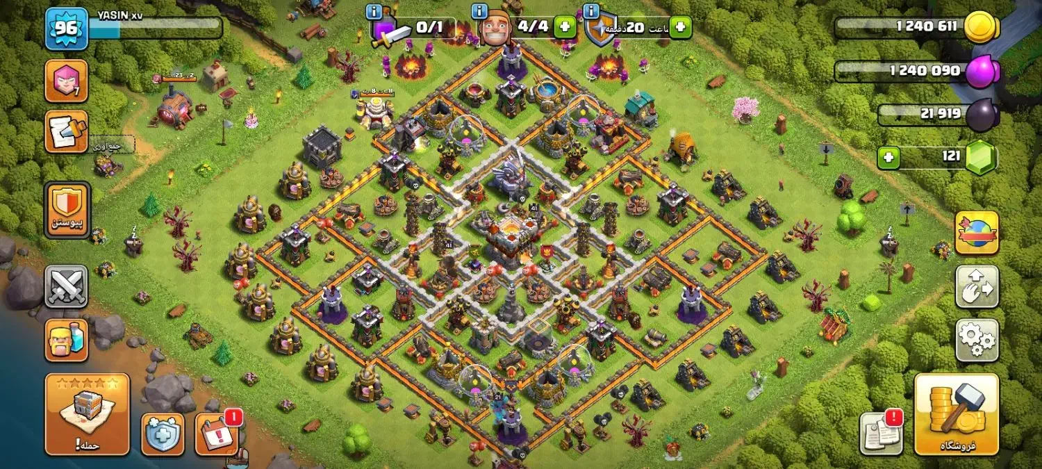 اکانت کلش تاون ۱۱|کنسول، بازی ویدئویی و آنلاین|تربت‌حیدریه, دیزقند|دیوار