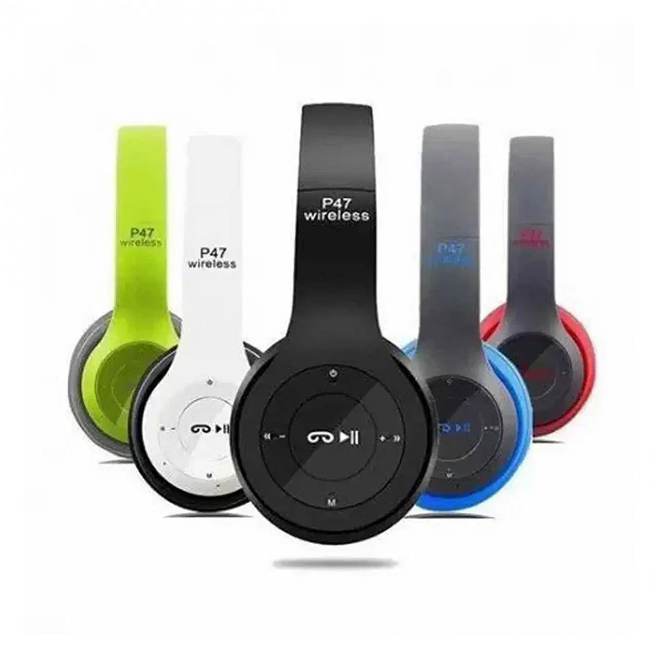 هدفون بلوتوثی تاشوی مشکی P47 مدل 1910|لوازم جانبی موبایل و تبلت|پیشوا, |دیوار