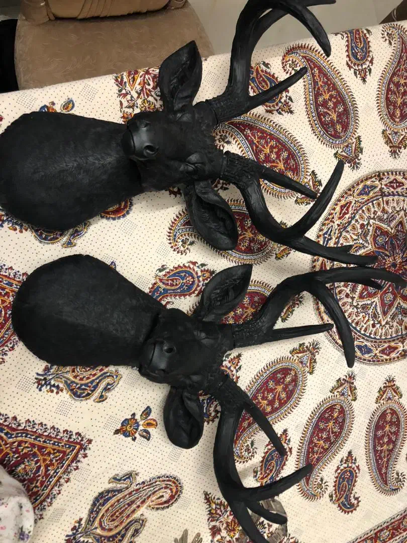 مجسمه آمون و مجسمه گوزن های زیبا|مجسمه، تندیس، ماکت|قم, باجک دو|دیوار