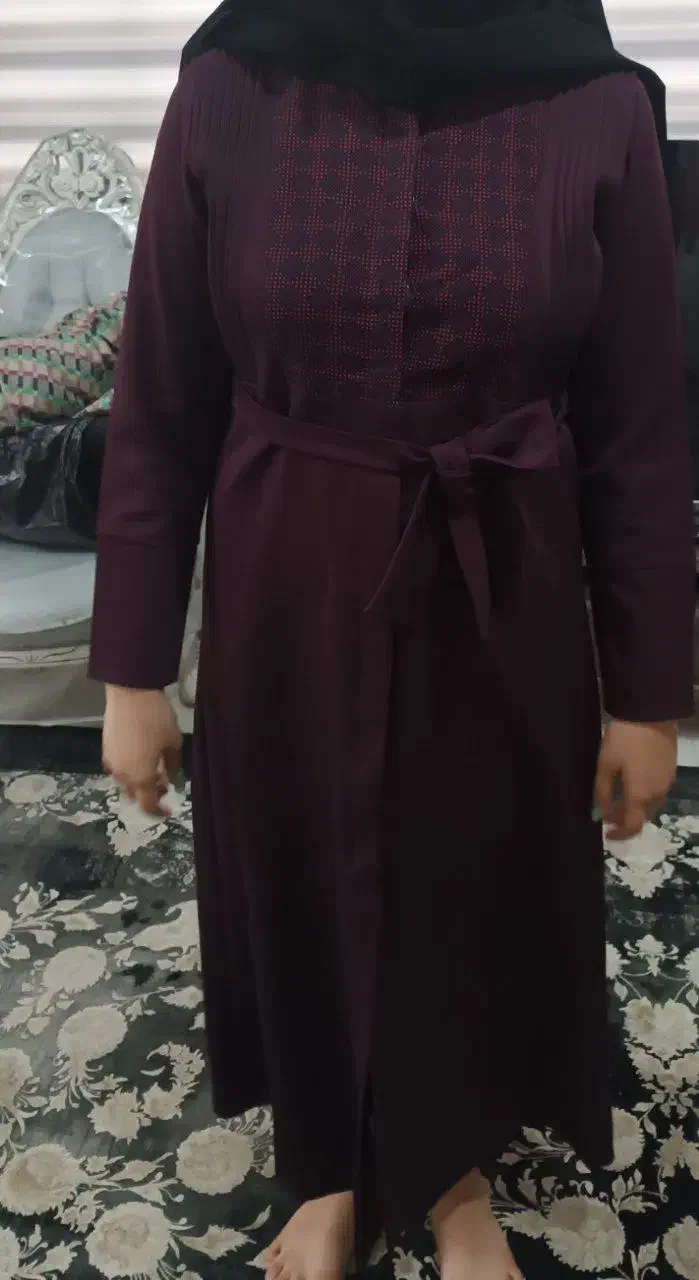 مانتو بنفش بلند|لباس|سبزوار, گلشن|دیوار