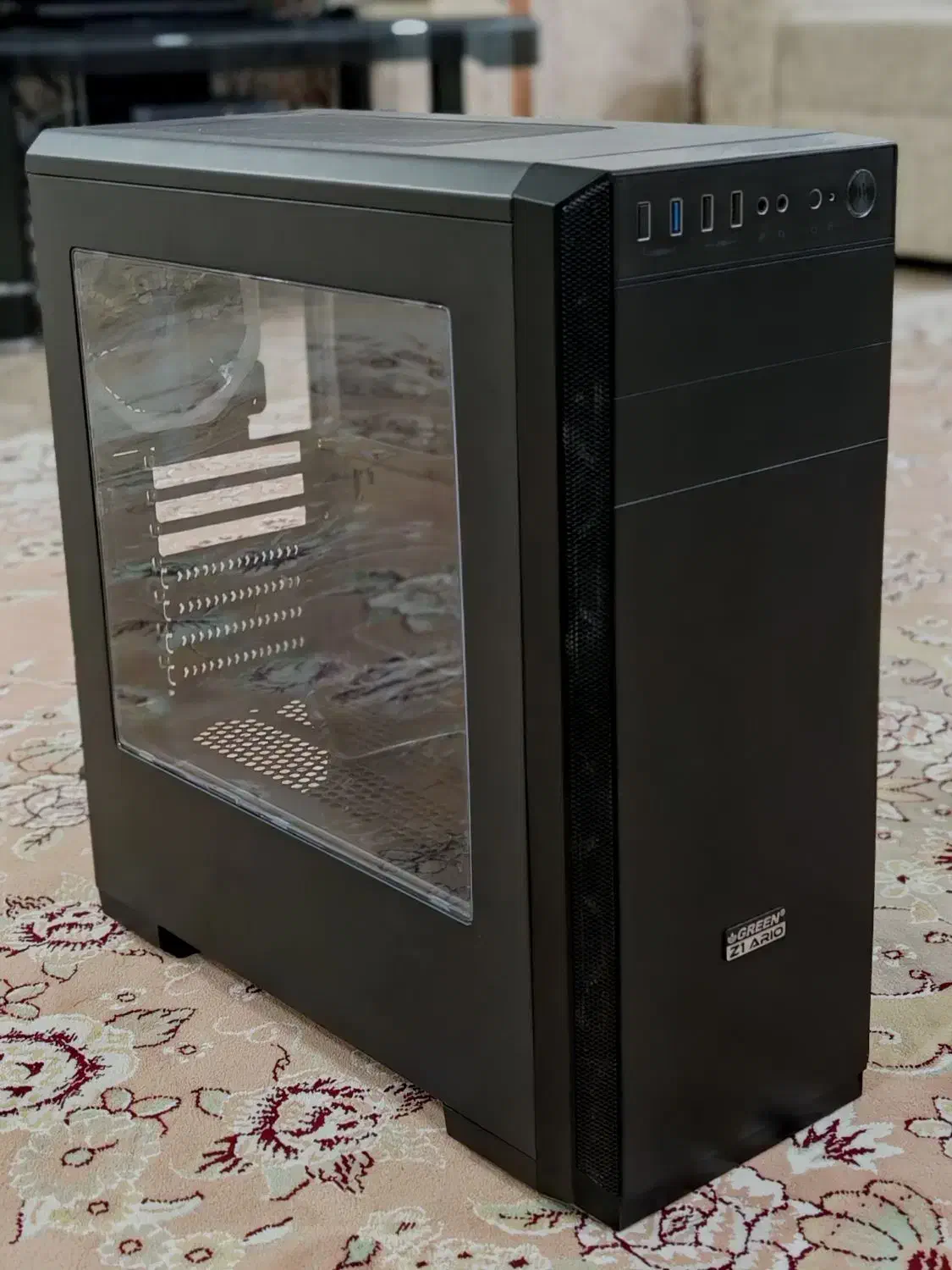 کیس گریین Z1|قطعات و لوازم جانبی رایانه|چاه مبارک, |دیوار