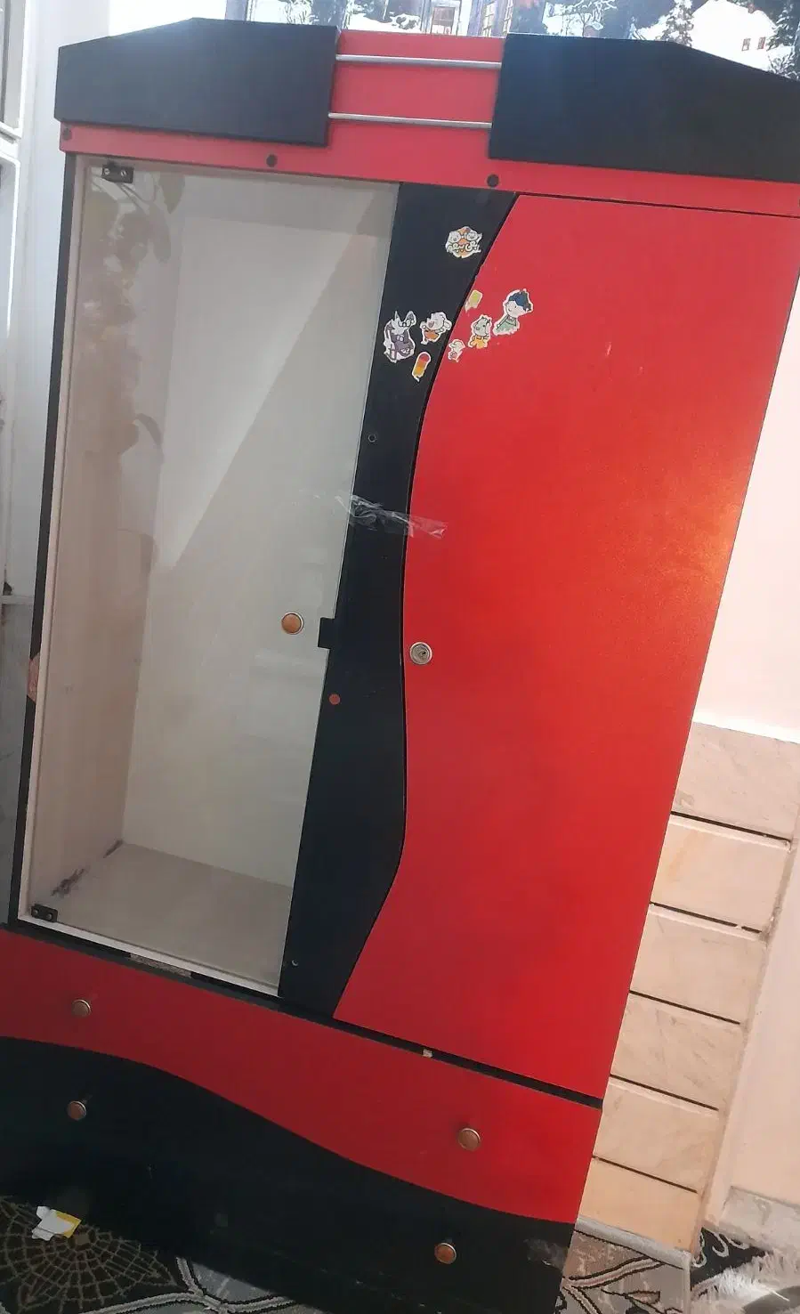 کمد بچه در حد نو|جاکفشی، کمد، دراور|الیگودرز, |دیوار