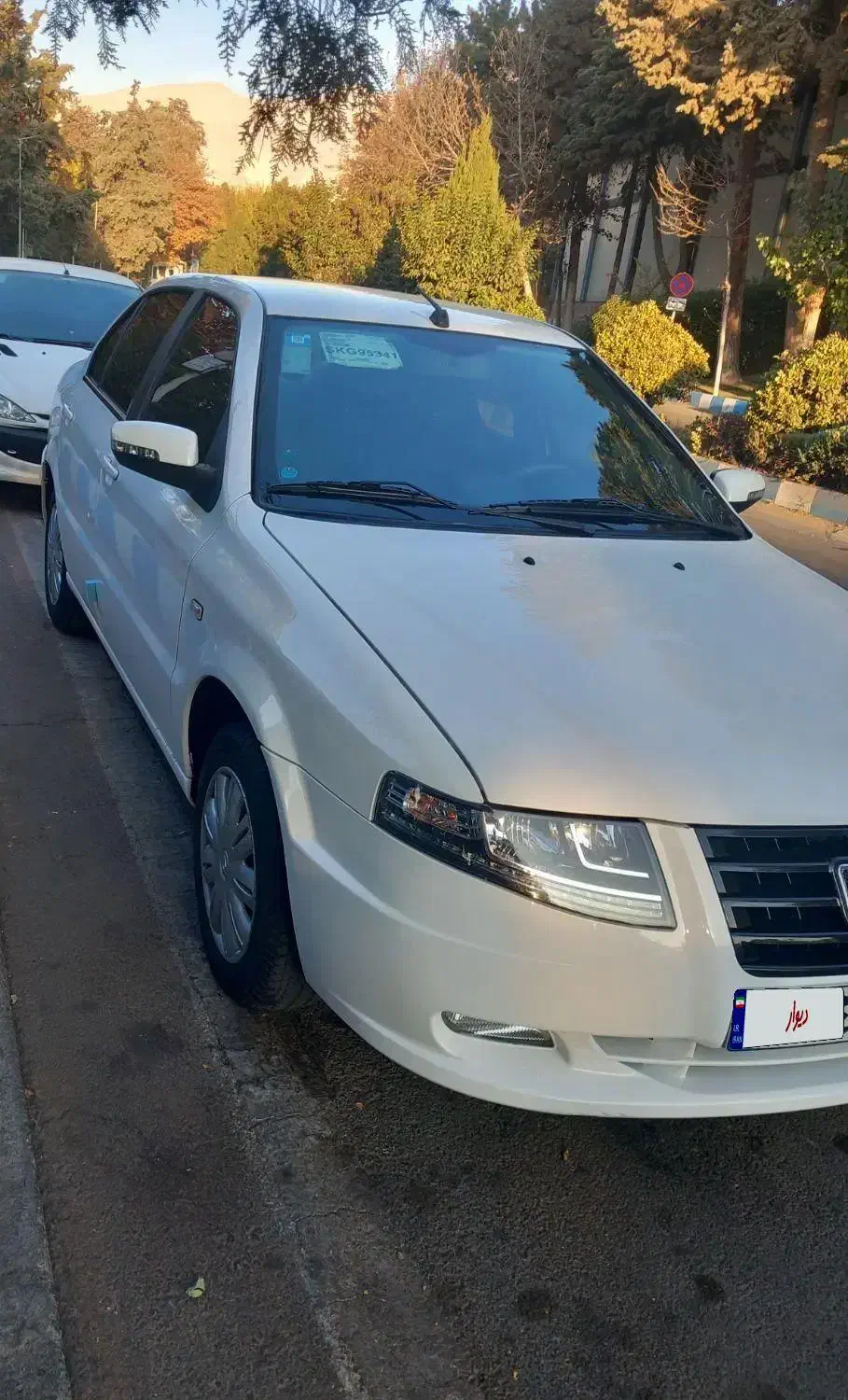 سمند سورن xu7p درحد خشک با مانیتور|خودرو سواری و وانت|تهران, فلاح|دیوار