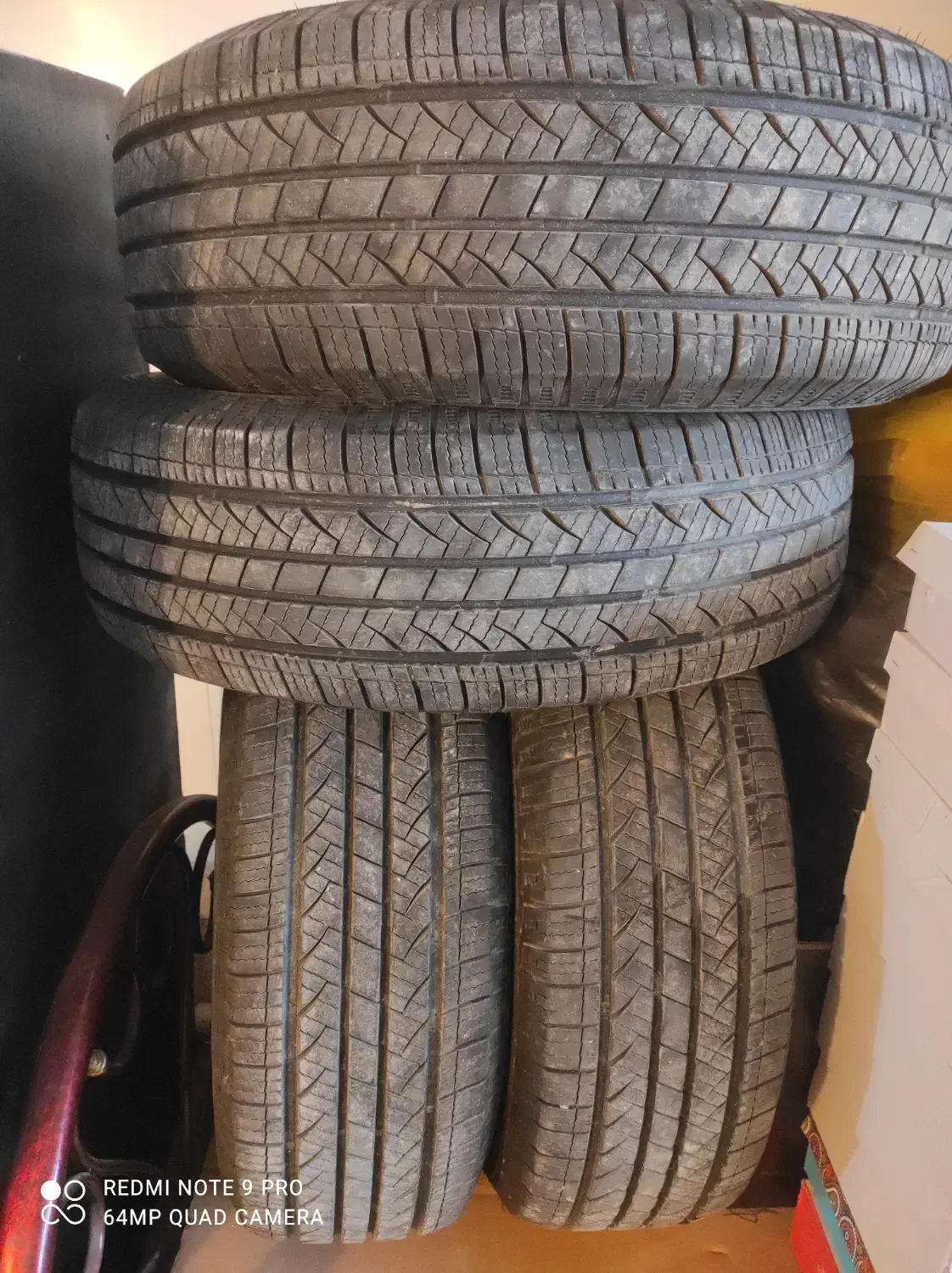 ۴ حلقه لاستیک آفرودی و شهری سایز ۱۶|قطعات یدکی و لوازم جانبی|تهران, شهرآرا|دیوار