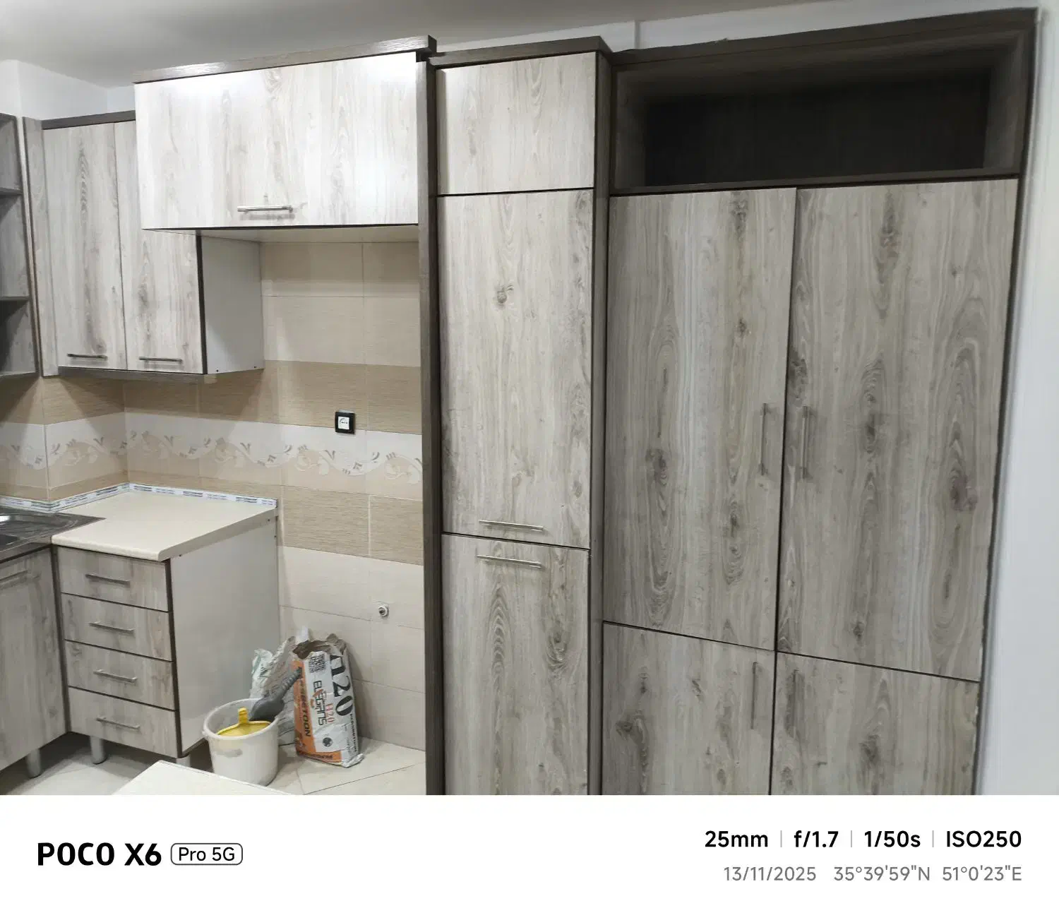 کابینت آشپزخانه ام دی اف در حد نو|مصالح و تجهیزات ساختمان|اندیشه, شهرک مریم|دیوار