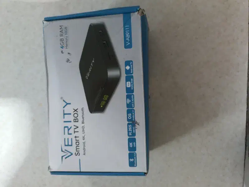 اندروید باکس برندVERITY نوی نو حافظه۳۴رم۴|صوتی و تصویری|مشهد, رسالت|دیوار
