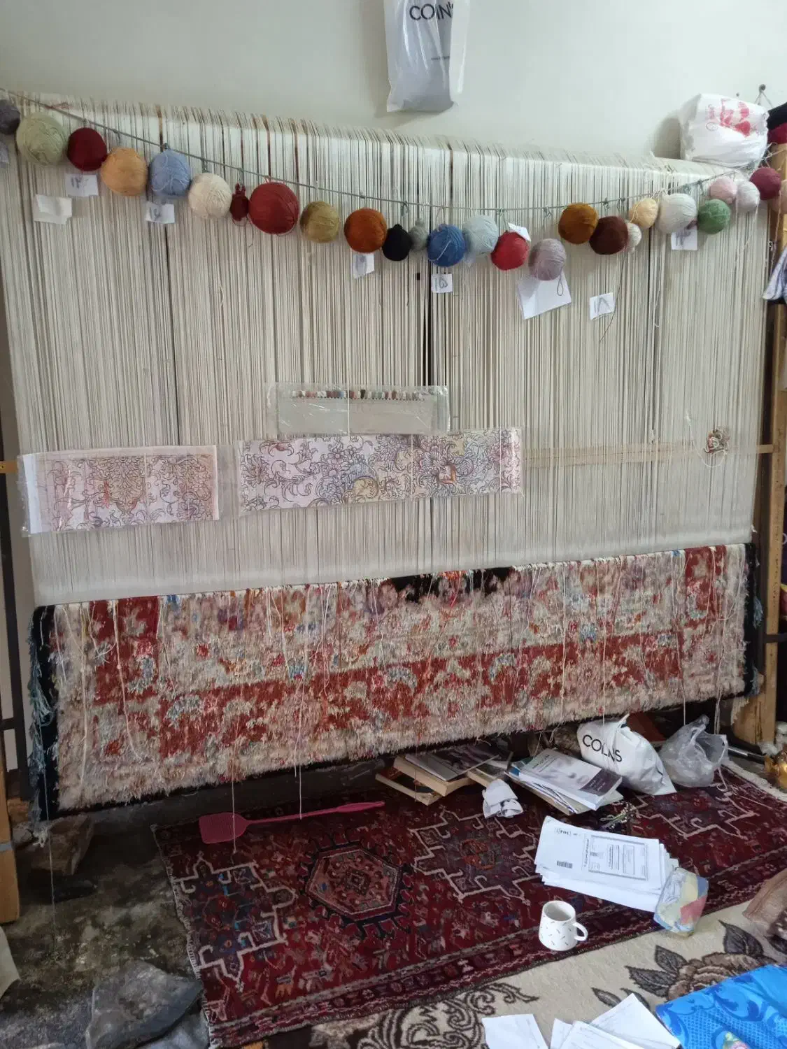 فرش تبریز|فرش|تبریز, |دیوار