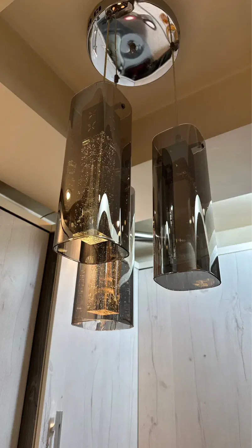 ۳عددلوستر کریستال اتاقی خاب|لوستر و چراغ آویز|کرج, گلشهر|دیوار