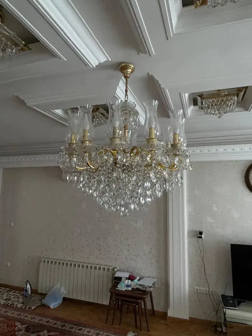 لوستر|لوستر و چراغ آویز|اسالم, |دیوار