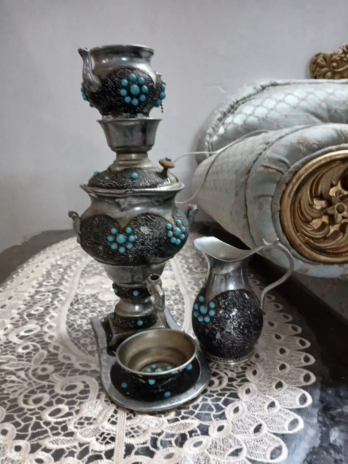 سماور دکوری|صنایع دستی و سایر لوازم تزئینی|تاکستان, |دیوار