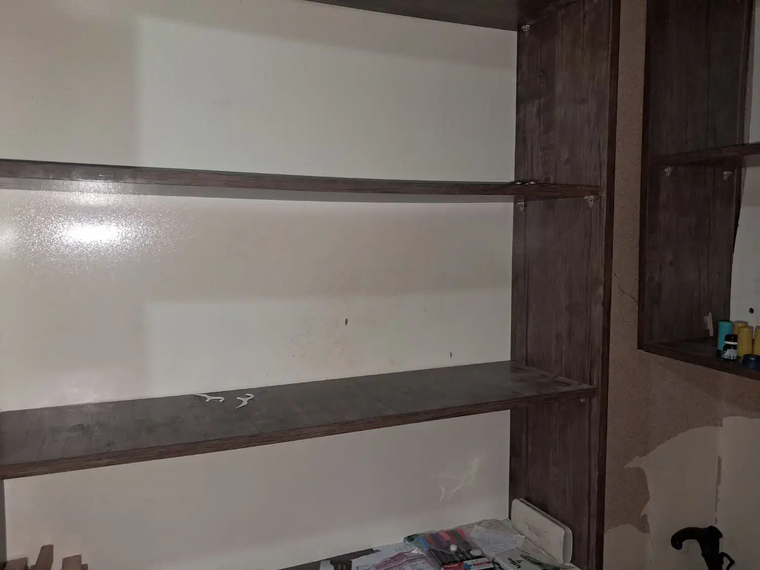 کابینت عمق ۳۰ سانت|کتابخانه، شلف، قفسه‌های دیواری|گرگان, |دیوار