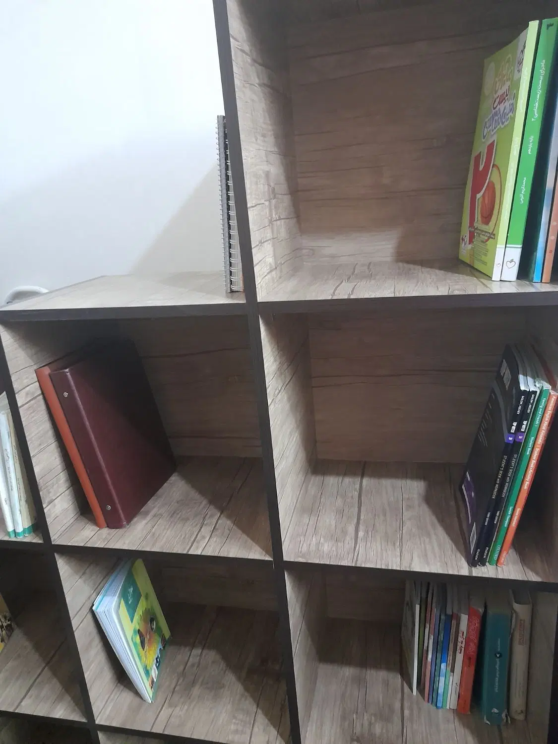 شلف|کتابخانه، شلف، قفسههای دیواری|اصفهان, شهید رجایی|دیوار
