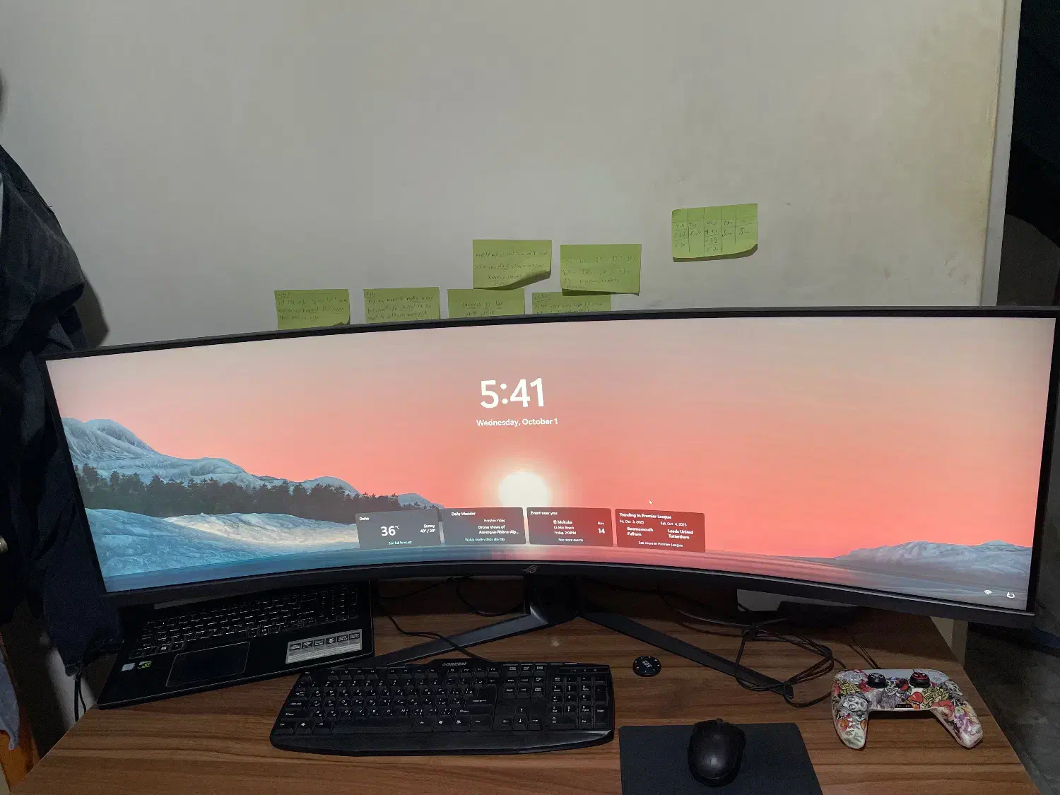 مانیتور ایسوس ۴۹ اینچ|قطعات و لوازم جانبی رایانه|گرگان, |دیوار