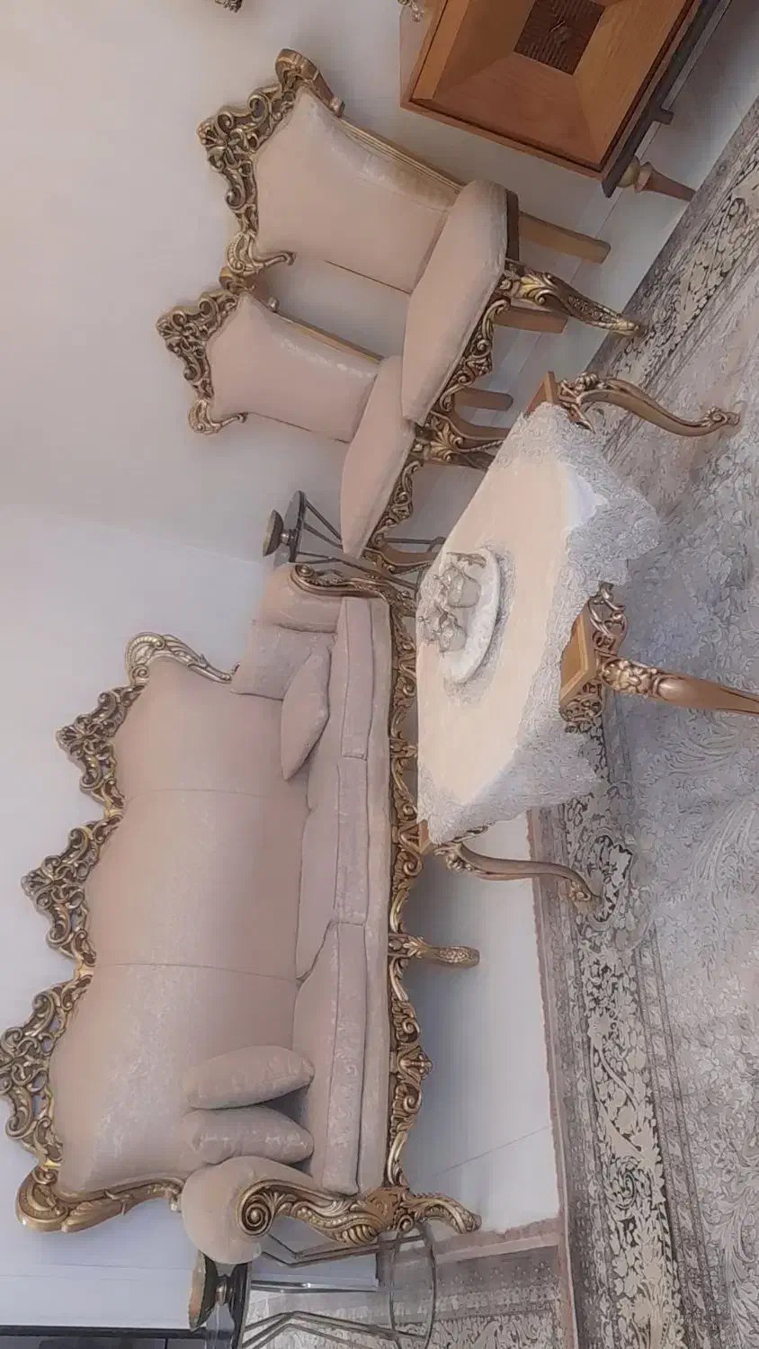 مبل سلطنتی|مبلمان خانگی و میز عسلی|اردبیل, |دیوار