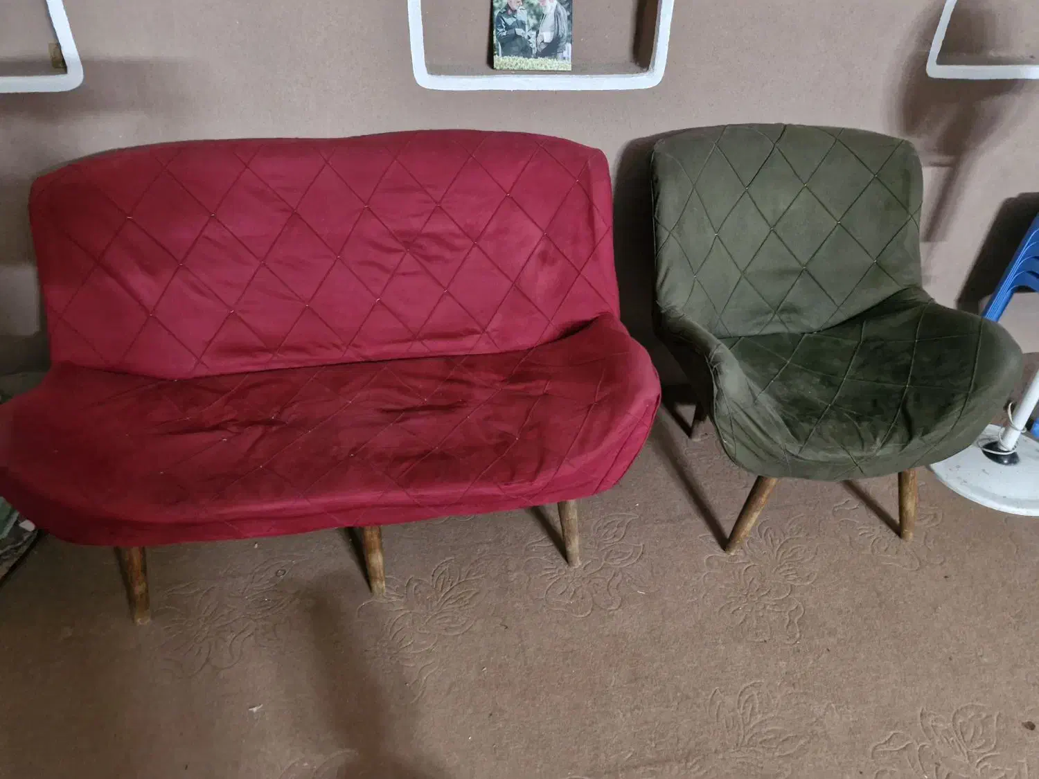 سرویس کامل مبل تمیز و شیک|مبلمان خانگی و میز عسلی|اردکان, |دیوار