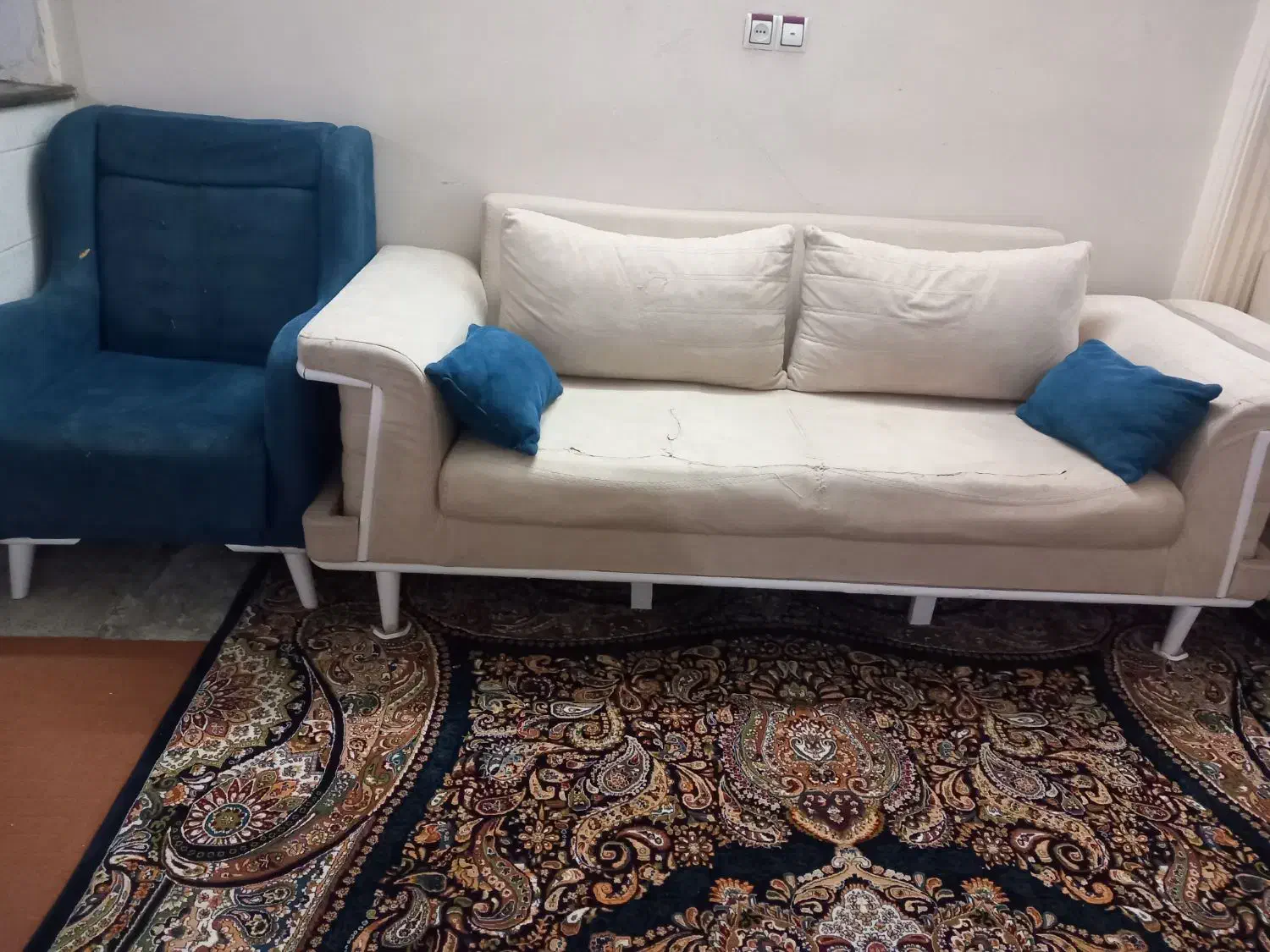 مبل راحتی|مبلمان خانگی و میز عسلی|تویسرکان, |دیوار