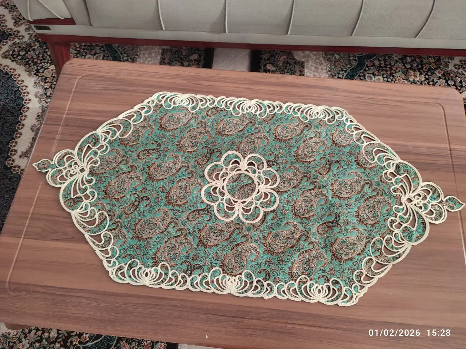 رومیزی ترمه|پرده، رانر، رومیزی|نقده, |دیوار