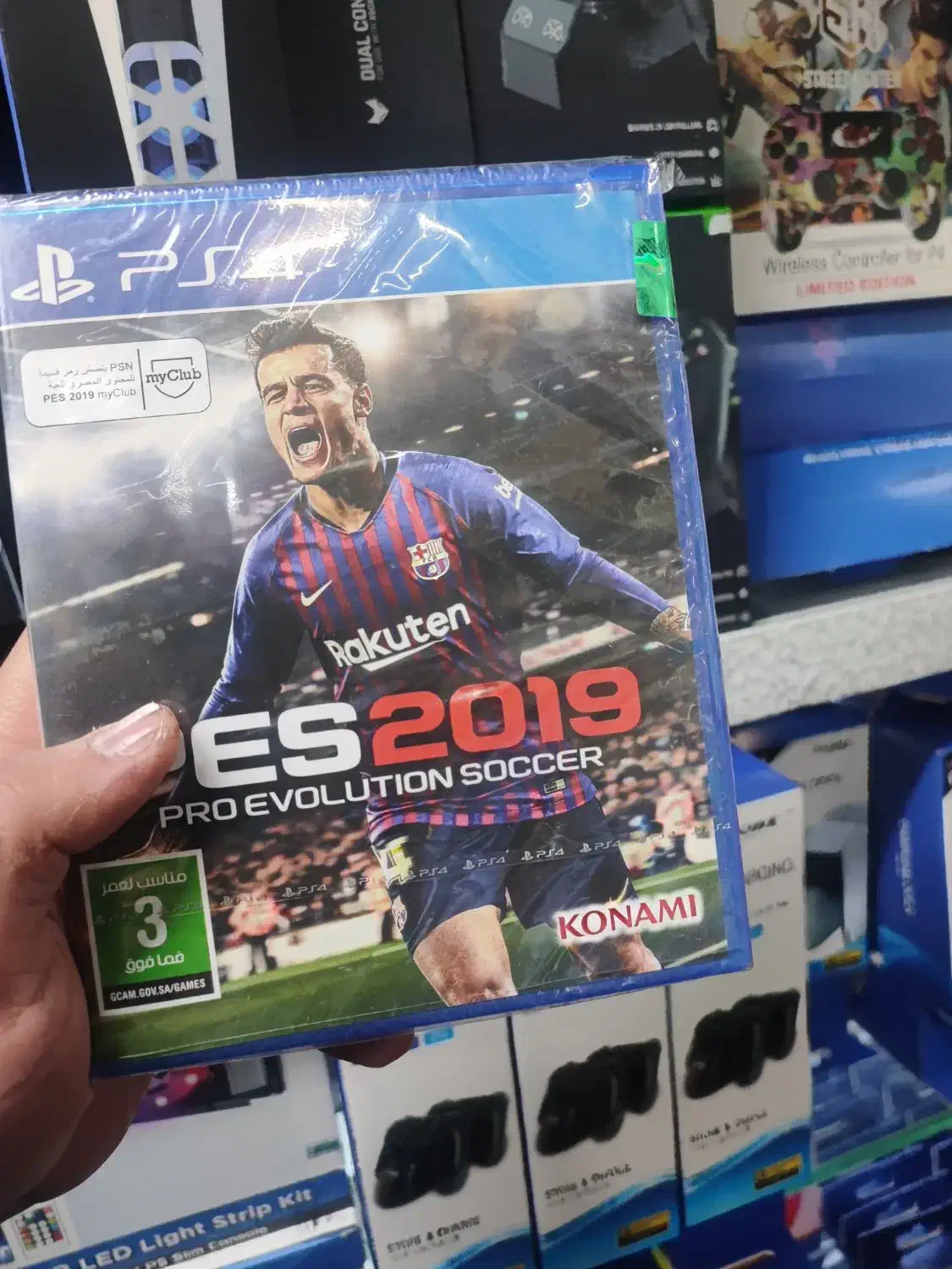 بازی pes 19 ps4 آکبند|کنسول، بازی ویدئویی و آنلاین|تهران, امام خمینی|دیوار