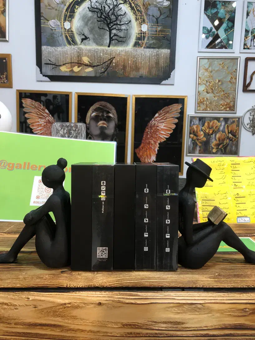 مجسمه و استند کتاب کتابخوان دکوری مرشد|مجسمه، تندیس، ماکت|گلبهار, شهر جدید گلبهار|دیوار