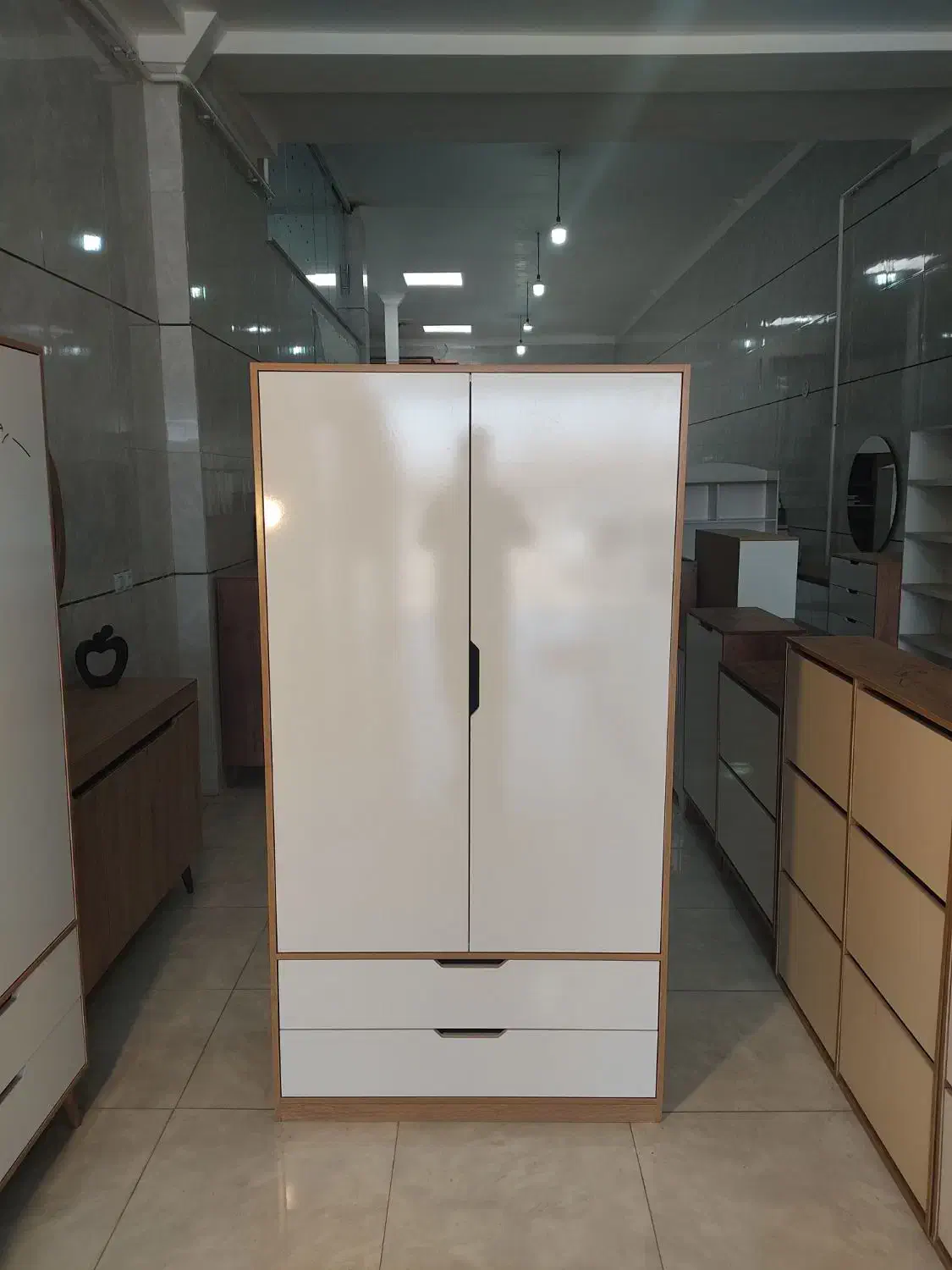 کمد دوکشو،طبقه دار|جاکفشی، کمد، دراور|قزوین, |دیوار