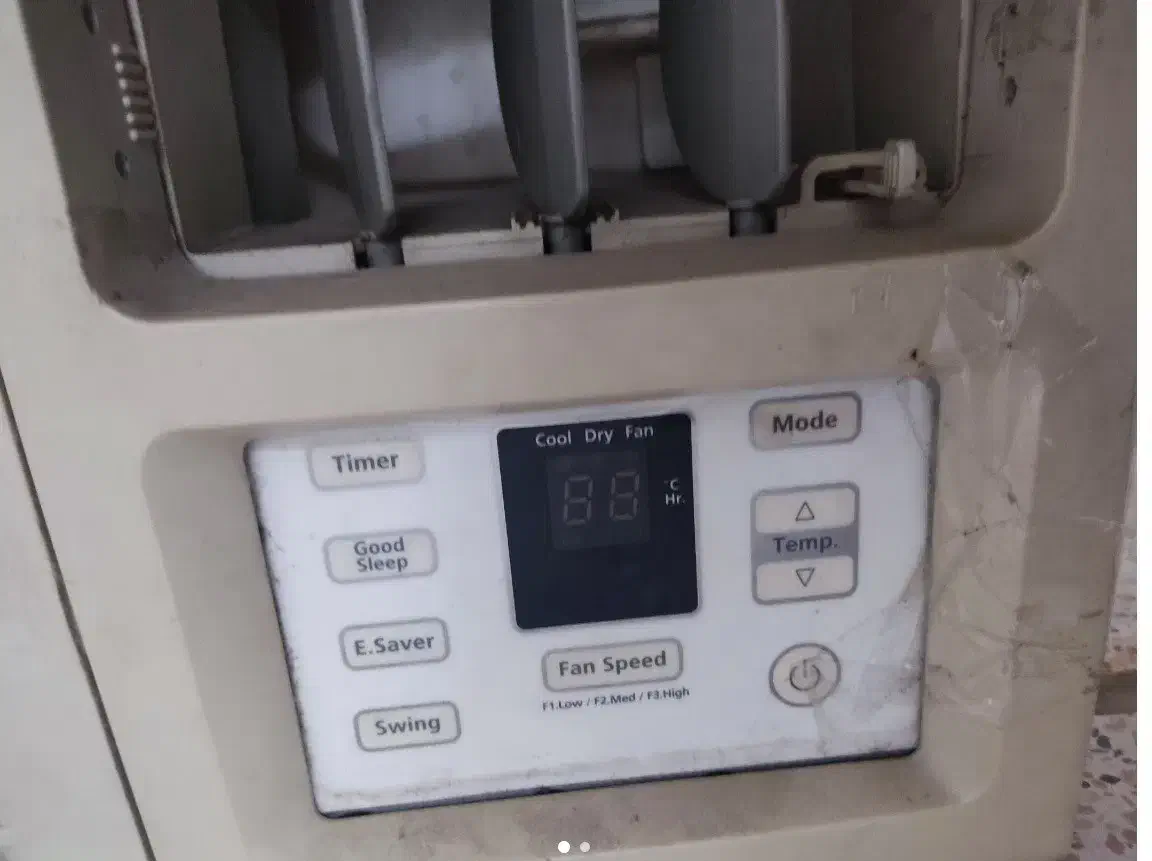 کولر گازی پنجره ایی کنترل دار|کولر گازی و فنکوئل|رشت, کوی فکوری|دیوار