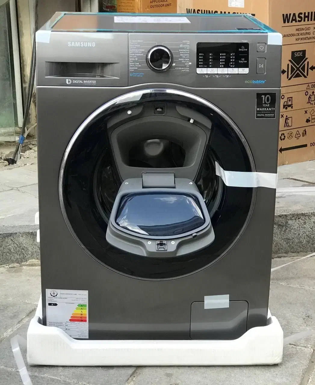 لباسشویی ۹ کیلوی سامسونگ ادواش|ماشین لباسشویی و خشک‌کن لباس|زنجان, |دیوار