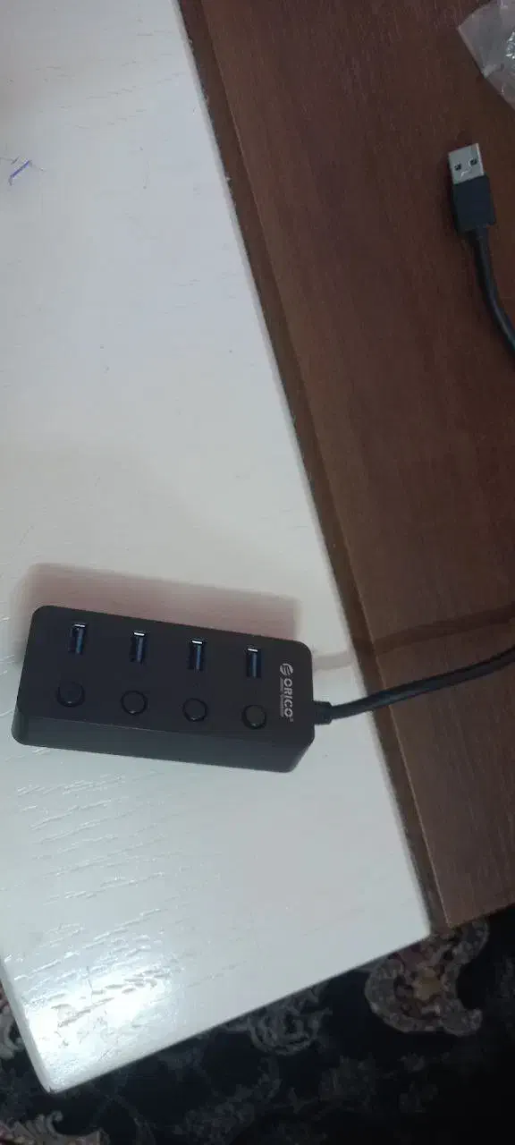 هاب usb 3 orico اورجینال فروش فوری دلیل کوچ کردن|قطعات و لوازم جانبی رایانه|زاهدان, |دیوار