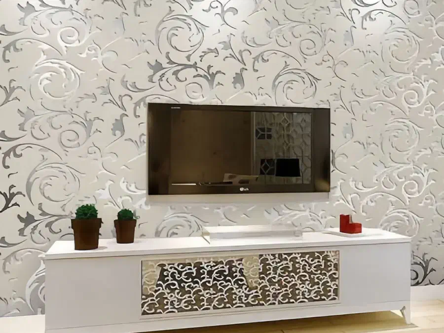 کاغذ دیواری نقاشی .کندن کاغذ بتونه کاری کناف نبشی|خدمات پیشه و مهارت|کرج, گلشهر|دیوار