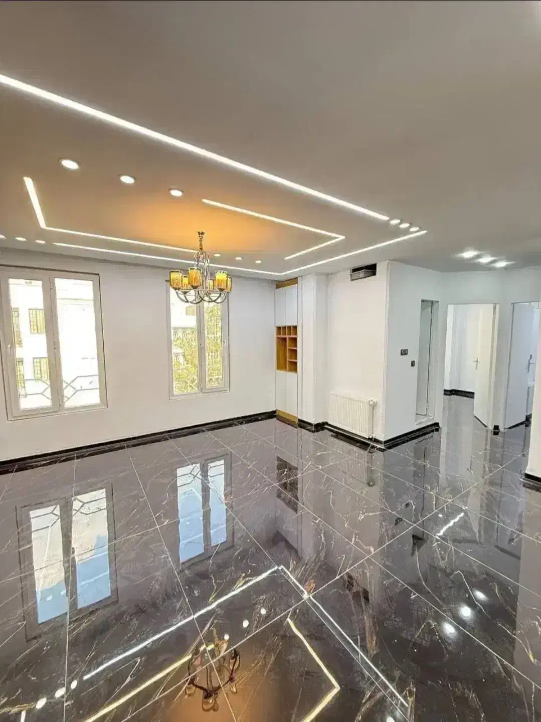 ۶۰ متر/غرق نور+رو به نما/سالن پرده خور/سند تک برگ|فروش آپارتمان|اندیشه, اندیشه فاز ۱|دیوار