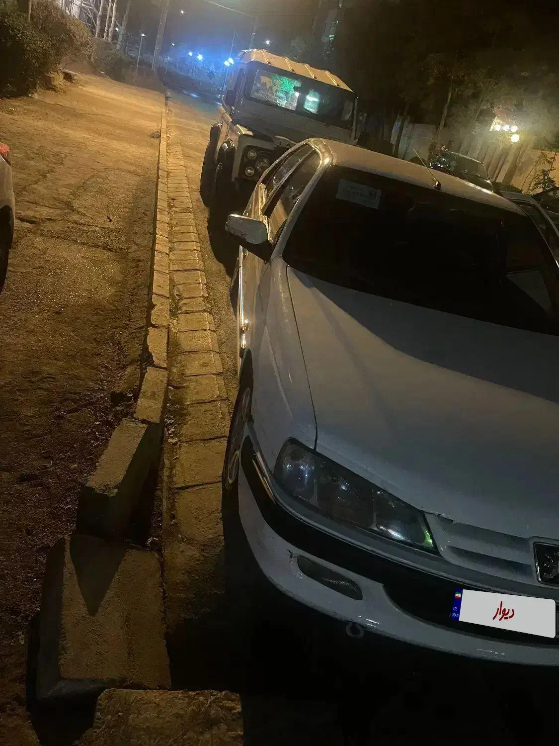 پژو پارس سفید مدل ۸۹ داشبورد جدید|خودرو سواری و وانت|مشهد, نیروی هوایی|دیوار