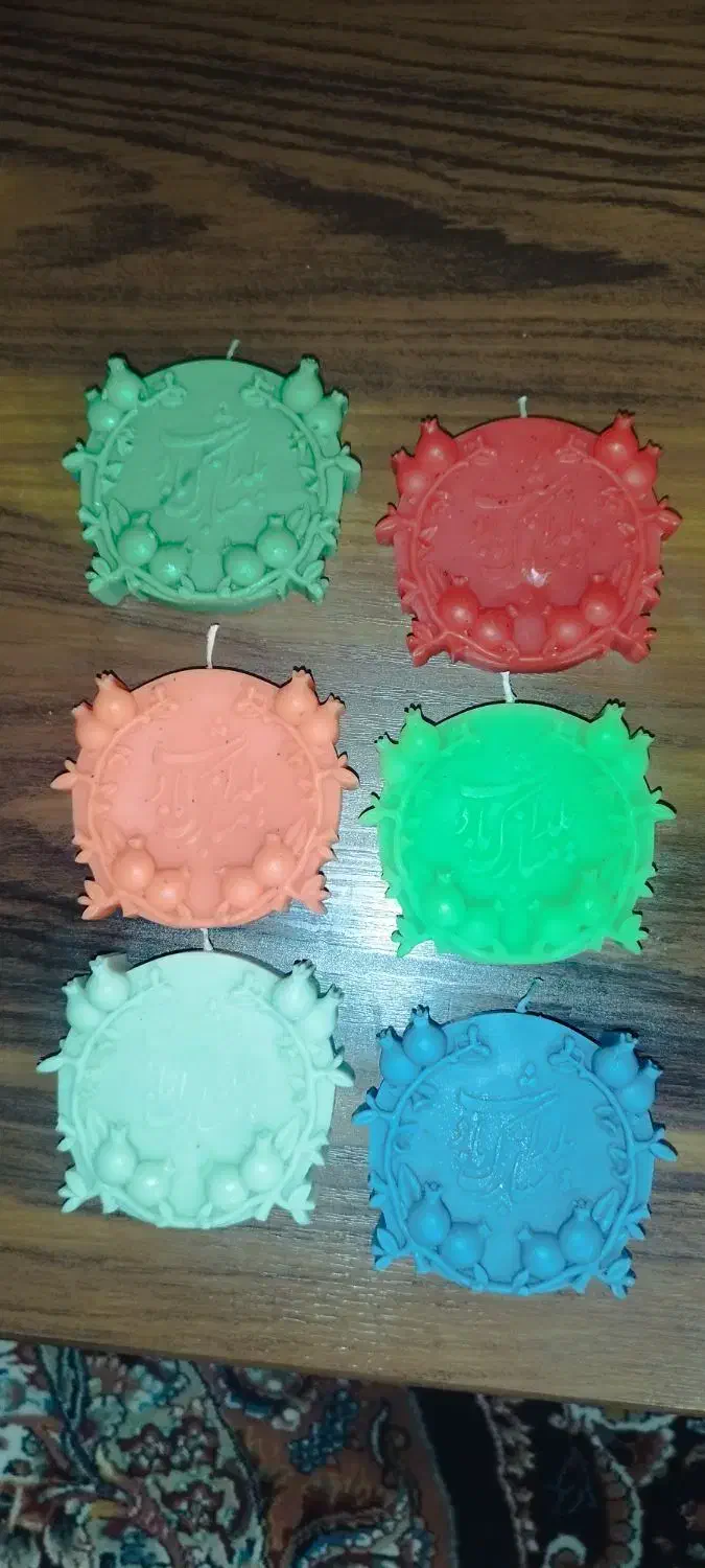 شمع شب یلدا|صنایع دستی و سایر لوازم تزئینی|قم, قلعه کامکار|دیوار