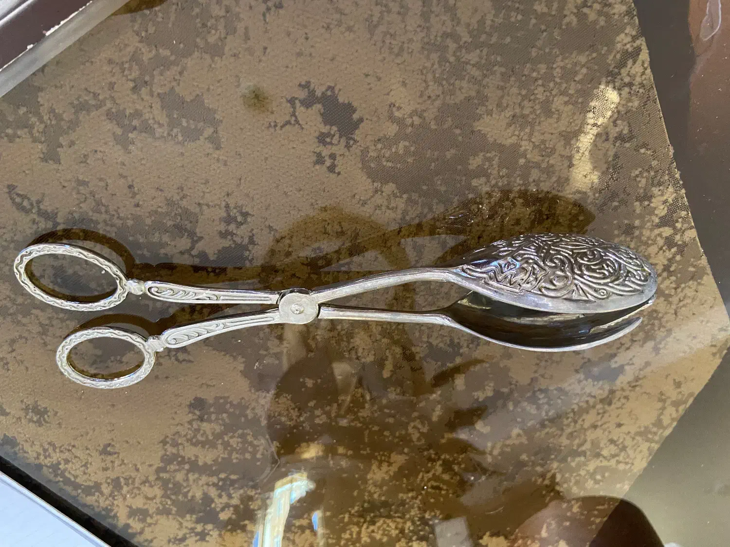 انبر سالاد و زیر لیوانی|ظروف سرو و پذیرایی|همدان, |دیوار