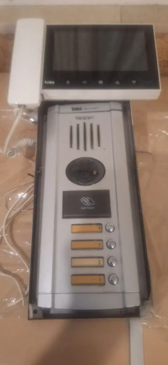 آیفون تصویری همراه با گوشی در حد نو|مصالح و تجهیزات ساختمان|تهران, آسمان|دیوار