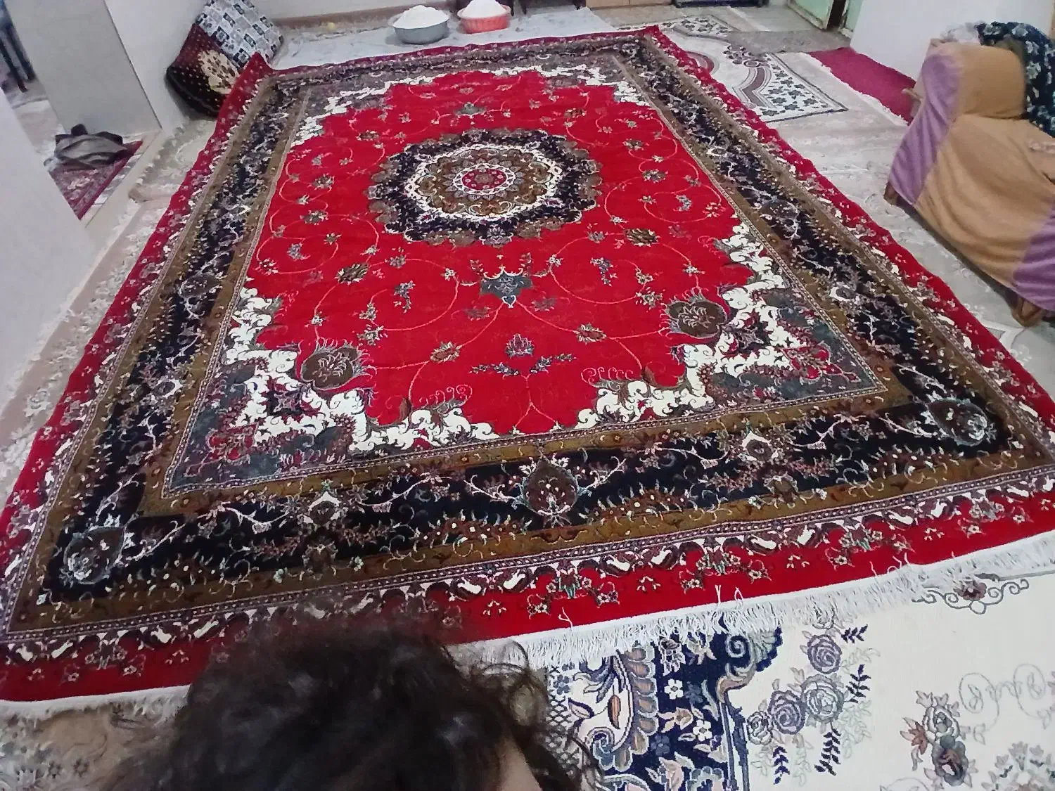 فرش فروشی|فرش|نیشابور, ریوند|دیوار