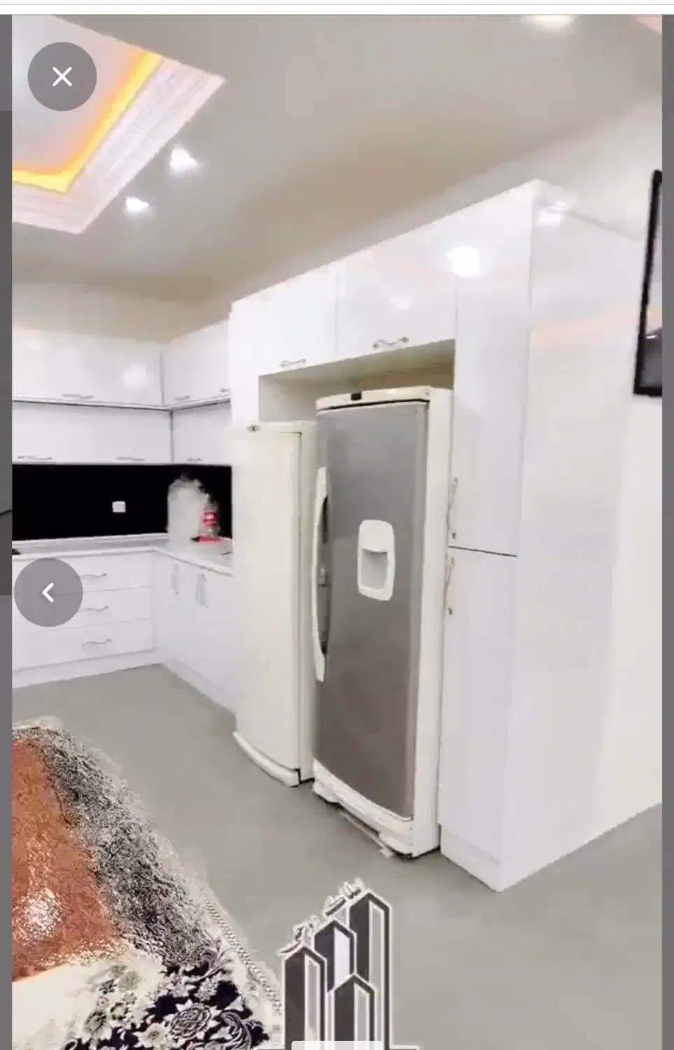 ۹ متر کابینت های گلاس با سینکو گاز صفحه|مصالح و تجهیزات ساختمان|ایلام, |دیوار