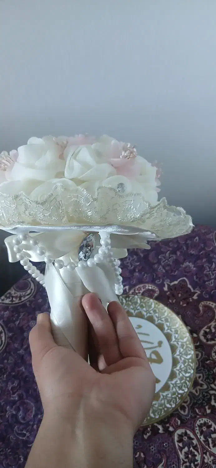 دسته گل عروس|گل مصنوعی|کوهدشت, |دیوار