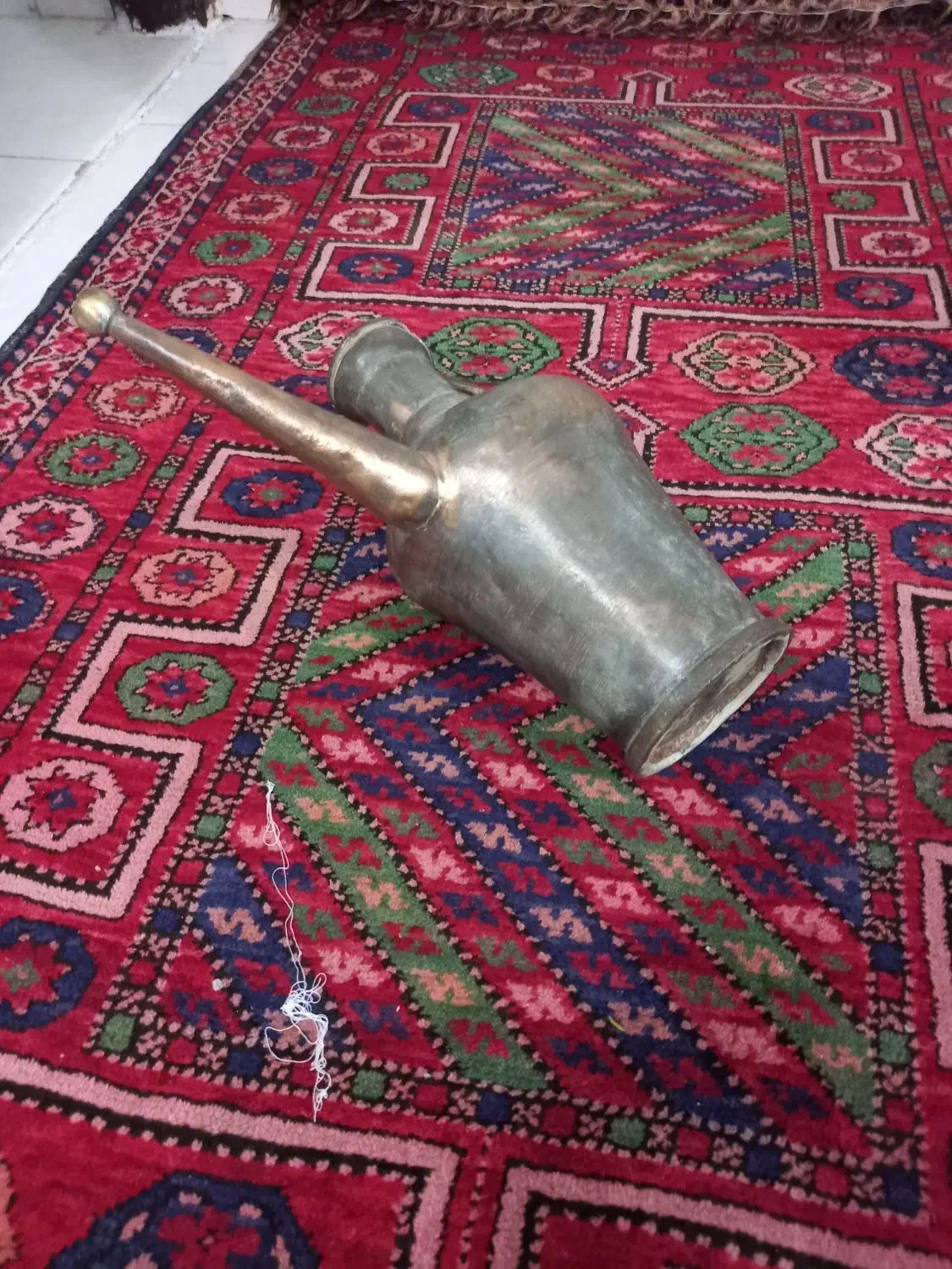 آفتابه مسی سالم وقدیمی|کلکسیون اشیاء عتیقه|بجنورد, |دیوار