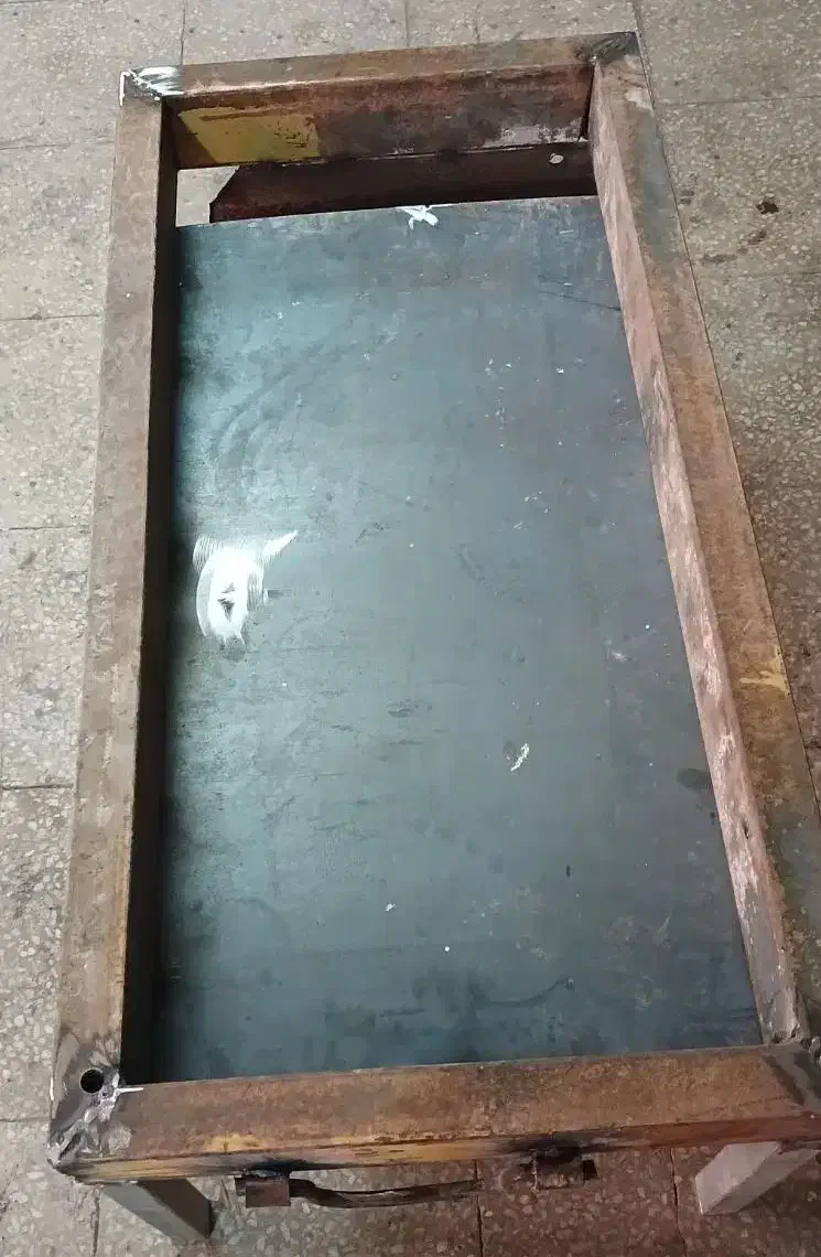 منقل کبابی با پروفیل ۴۰×۸۰ ورق زخیم|اجاق گاز و لوازم برقی پختوپز|کاشان, شهرک انقلاب|دیوار