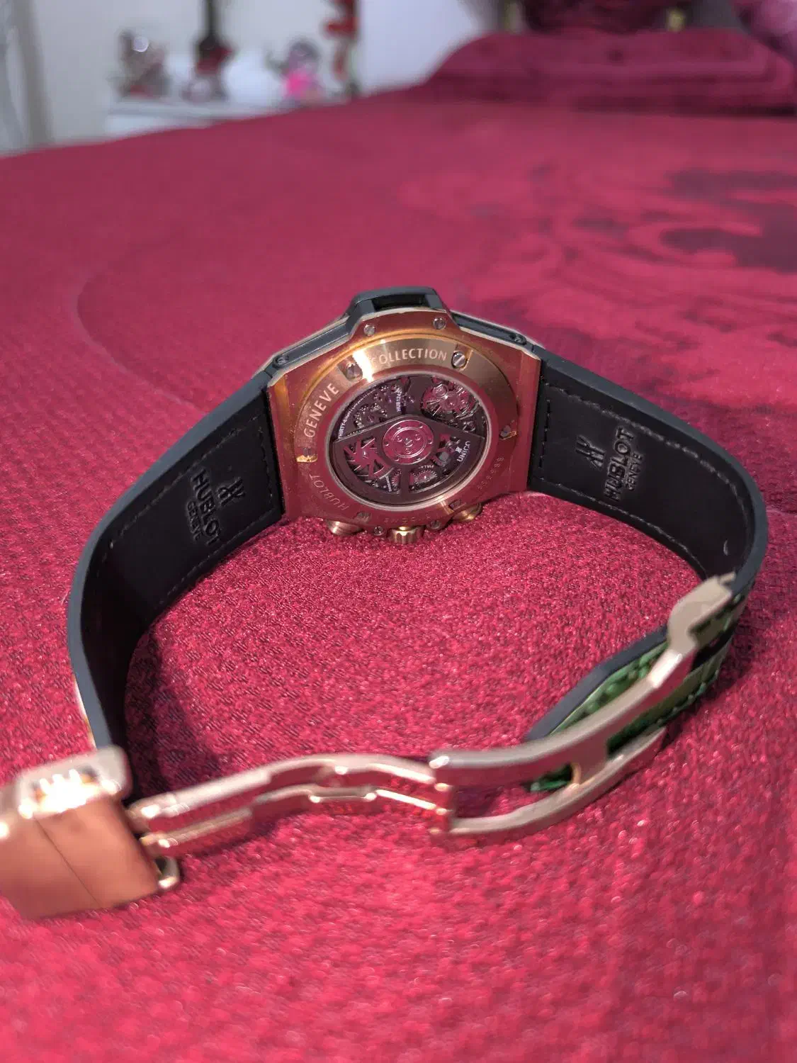 ساعت هابلوت نگین دار اصل|ساعت|میانه, |دیوار