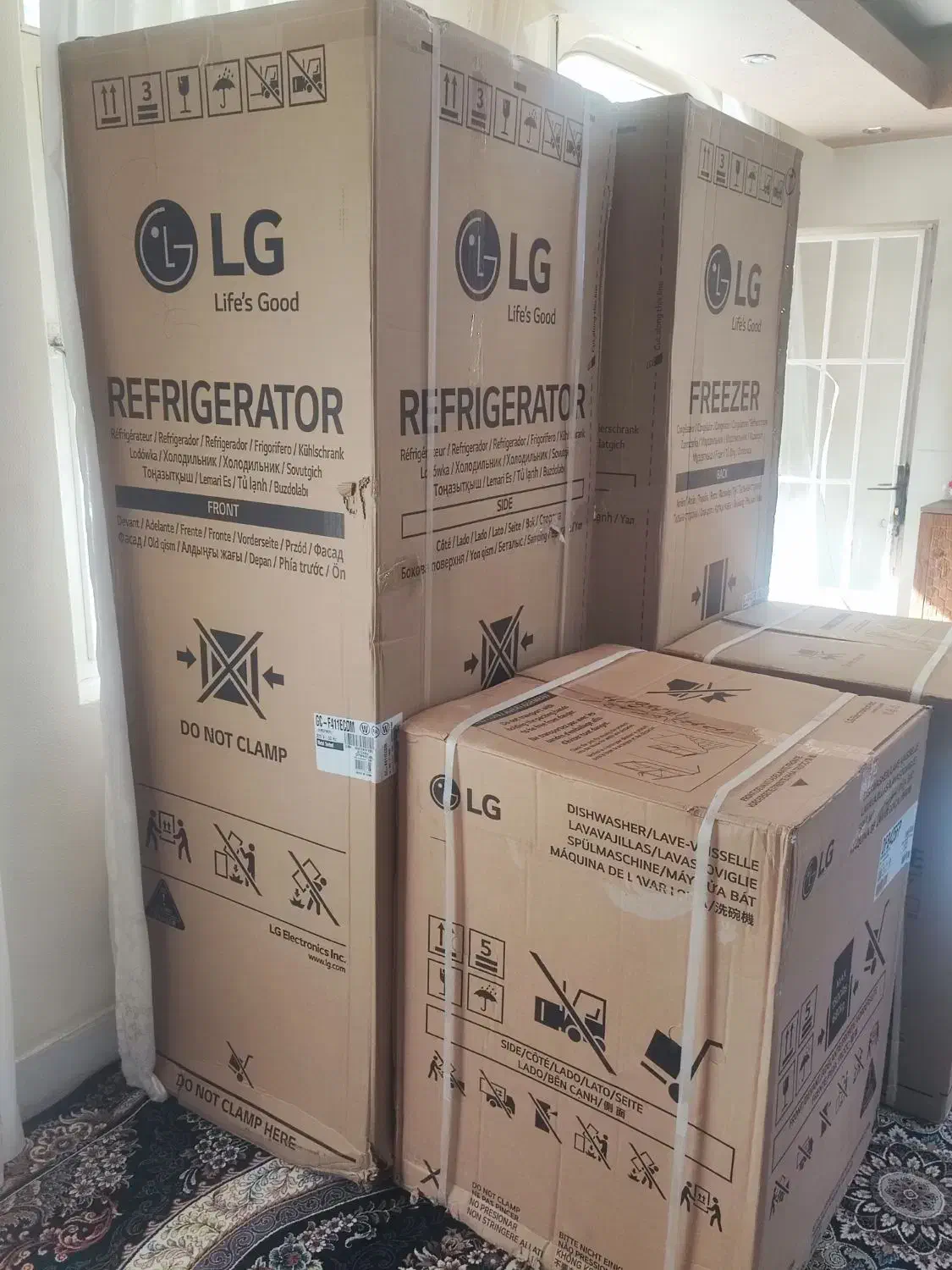 * 4 قلم لوازم خانگی ال جی آک زیر قیمت*|سایر لوازم برقی|شاهینشهر, فردوسی|دیوار