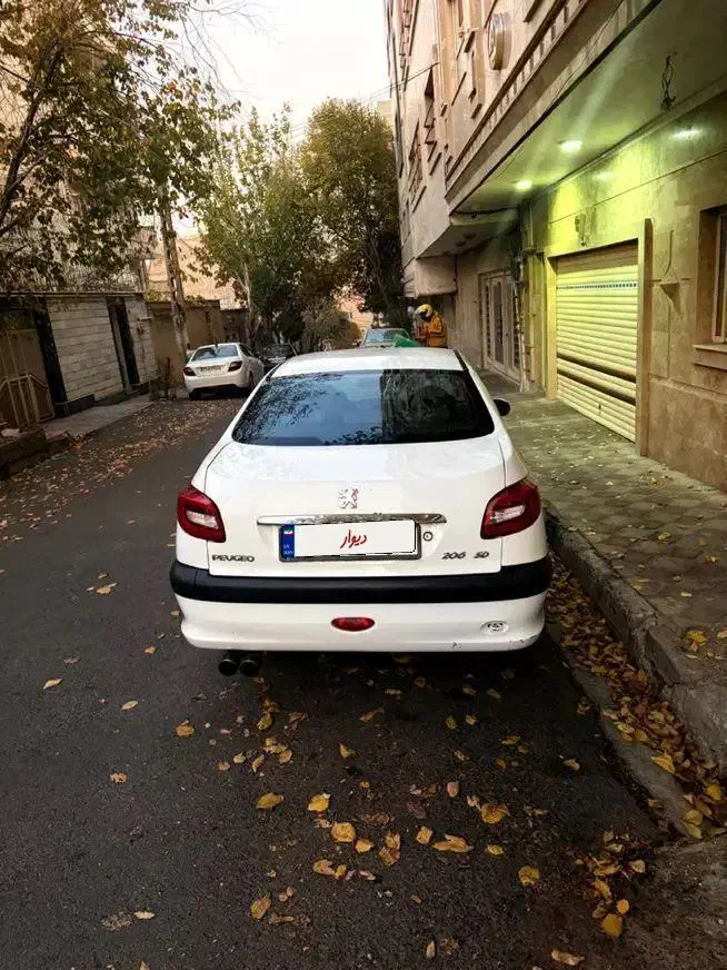 206 sd v8|خودرو سواری و وانت|کلیبر, |دیوار