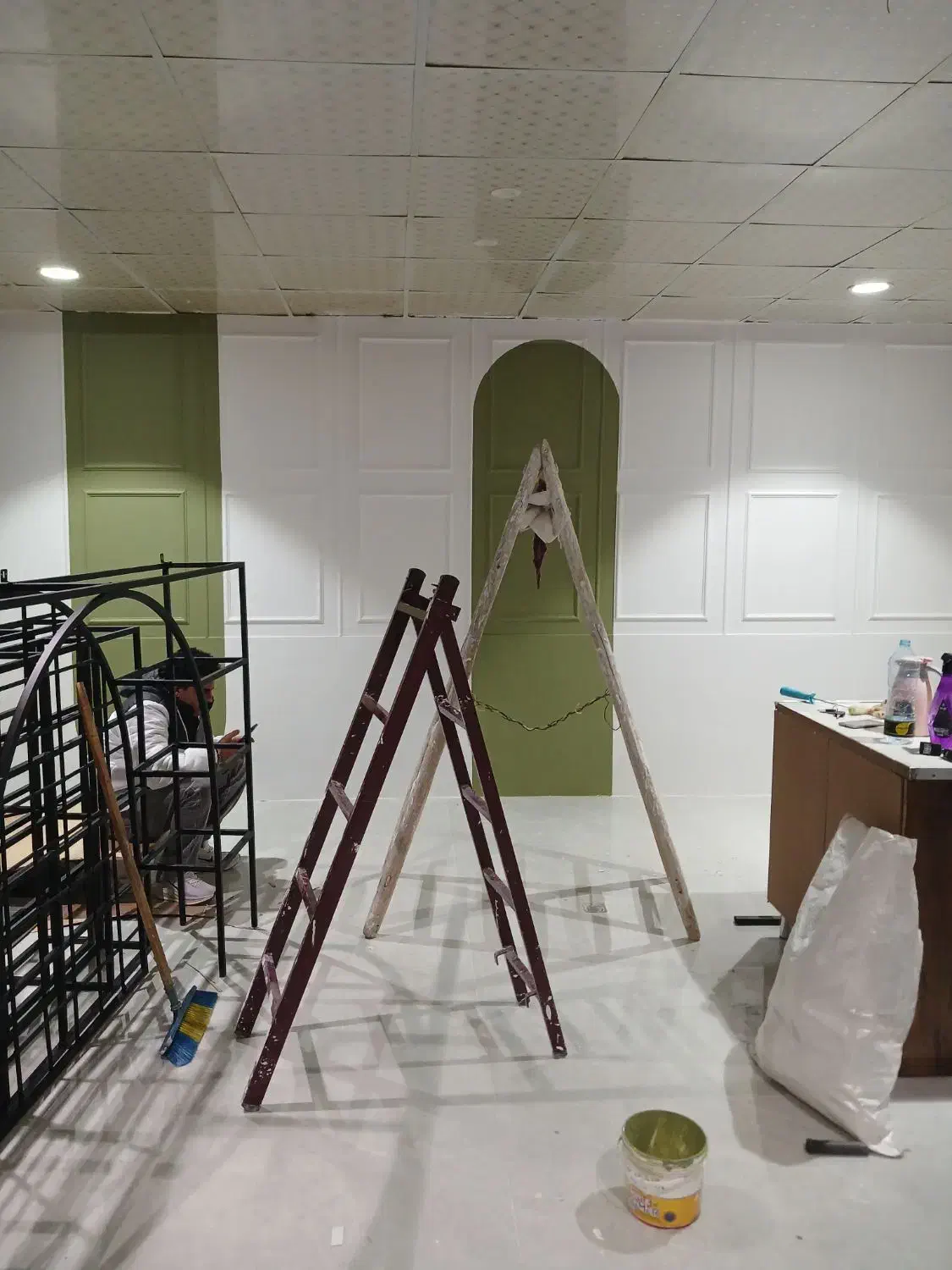 نقاشی ساختمان رنگ امیزی|خدمات پیشه و مهارت|مشهد, فردوسی|دیوار