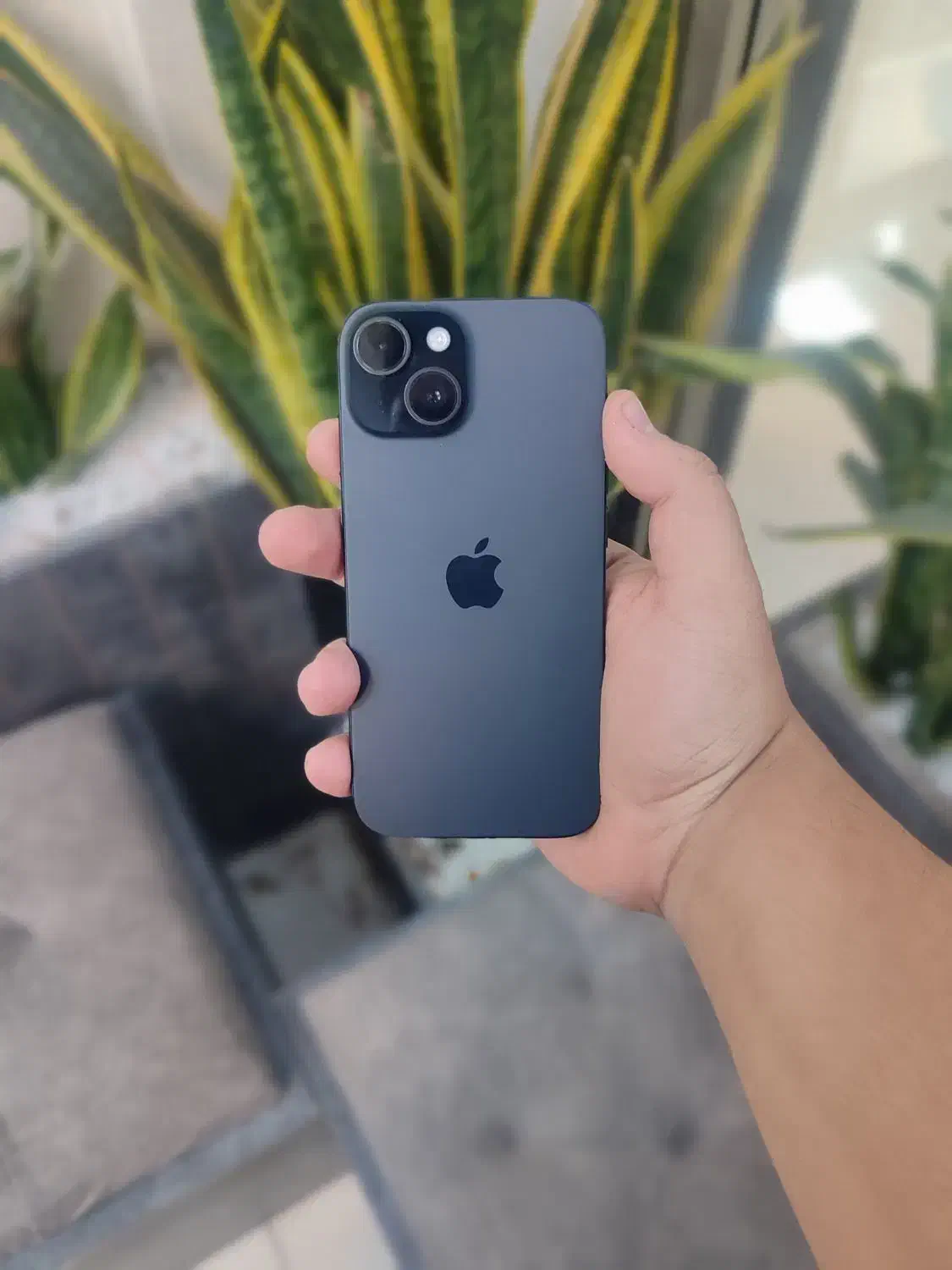 iPhone15normal مشکی بدون خط خش نو|موبایل|اصفهان, مفتح|دیوار