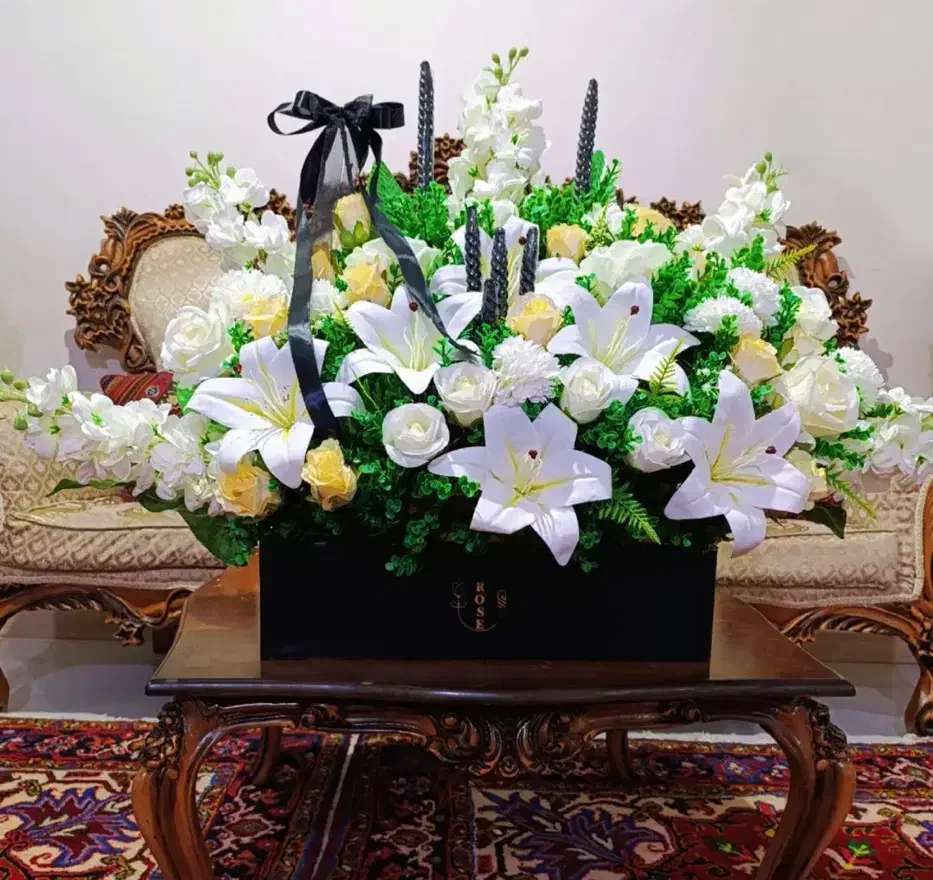 گل و تاج|گل مصنوعی|یزد, |دیوار